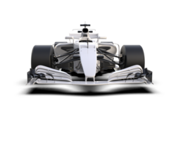 Realistic race car isolated on background. 3d rendering - illustration png