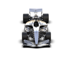Realistic race car isolated on background. 3d rendering - illustration png