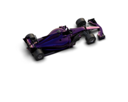 Realistic race car isolated on background. 3d rendering - illustration png