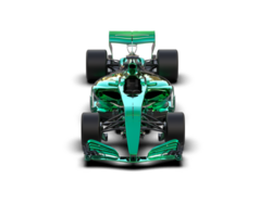 Realistic race car isolated on background. 3d rendering - illustration png