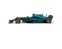 Realistic race car isolated on background. 3d rendering - illustration png