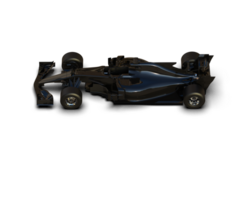 Realistic race car isolated on background. 3d rendering - illustration png