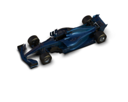 Realistic race car isolated on background. 3d rendering - illustration png