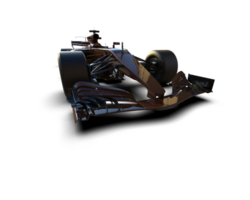 Realistic race car isolated on background. 3d rendering - illustration png