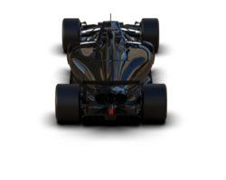 Realistic race car isolated on background. 3d rendering - illustration png