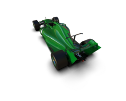 Realistic race car isolated on background. 3d rendering - illustration png