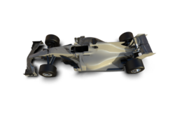 Realistic race car isolated on background. 3d rendering - illustration png