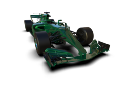 Realistic race car isolated on background. 3d rendering - illustration png