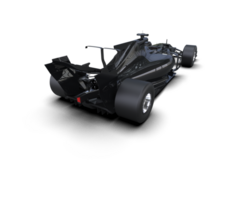 Realistic race car isolated on background. 3d rendering - illustration png