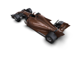 Realistic race car isolated on background. 3d rendering - illustration png