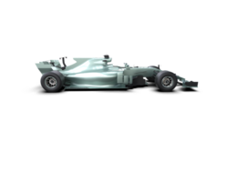 Realistic race car isolated on background. 3d rendering - illustration png