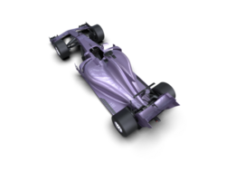 Realistic race car isolated on background. 3d rendering - illustration png
