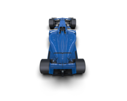Realistic race car isolated on background. 3d rendering - illustration png