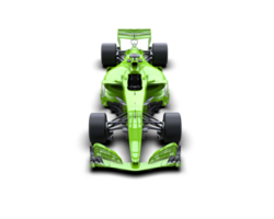 Realistic race car isolated on background. 3d rendering - illustration png
