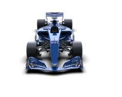 Realistic race car isolated on background. 3d rendering - illustration png