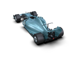 Realistic race car isolated on background. 3d rendering - illustration png