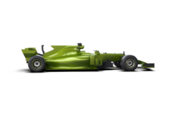 Realistic race car isolated on background. 3d rendering - illustration png