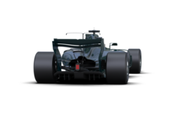 Realistic race car isolated on background. 3d rendering - illustration png