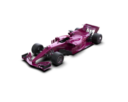 Realistic race car isolated on background. 3d rendering - illustration png