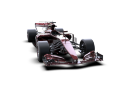 Realistic race car isolated on background. 3d rendering - illustration png