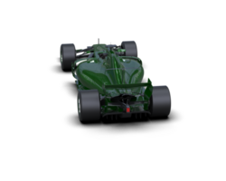 Realistic race car isolated on background. 3d rendering - illustration png