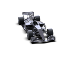 Realistic race car isolated on background. 3d rendering - illustration png