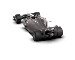 Realistic race car isolated on background. 3d rendering - illustration png