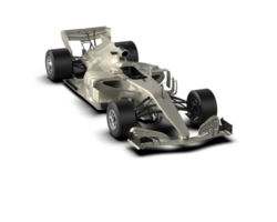 Realistic race car isolated on background. 3d rendering - illustration png
