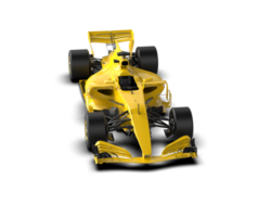 Realistic race car isolated on background. 3d rendering - illustration png
