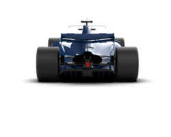Realistic race car isolated on background. 3d rendering - illustration png