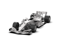 Realistic race car isolated on background. 3d rendering - illustration png