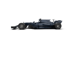 Realistic race car isolated on background. 3d rendering - illustration png