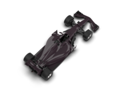 Realistic race car isolated on background. 3d rendering - illustration png