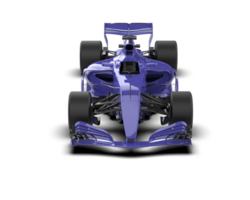 Realistic race car isolated on background. 3d rendering - illustration png