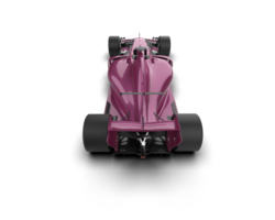 Realistic race car isolated on background. 3d rendering - illustration png