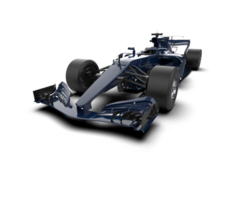 Realistic race car isolated on background. 3d rendering - illustration png