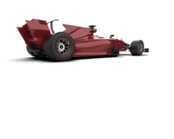 Realistic race car isolated on background. 3d rendering - illustration png