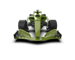 Realistic race car isolated on background. 3d rendering - illustration png