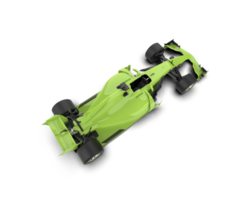 Realistic race car isolated on background. 3d rendering - illustration png