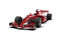 Realistic race car isolated on background. 3d rendering - illustration png