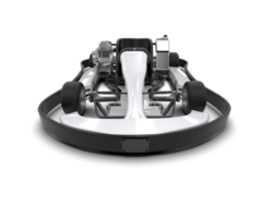 Realistic race car isolated on background. 3d rendering - illustration png