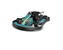 Realistic race car isolated on background. 3d rendering - illustration png