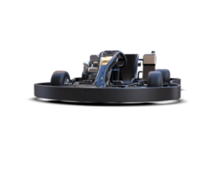 Realistic race car isolated on background. 3d rendering - illustration png