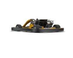 Realistic race car isolated on background. 3d rendering - illustration png