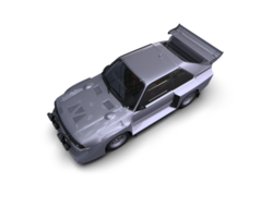 Realistic race car isolated on background. 3d rendering - illustration png