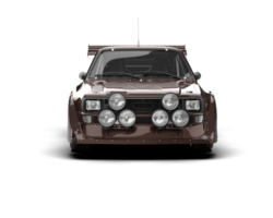 Realistic race car isolated on background. 3d rendering - illustration png