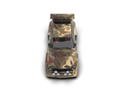 Realistic race car isolated on background. 3d rendering - illustration png