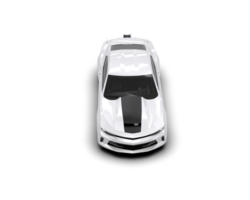 Realistic race car isolated on background. 3d rendering - illustration png