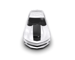 Realistic race car isolated on background. 3d rendering - illustration png