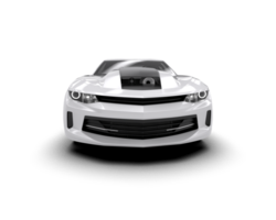 Realistic race car isolated on background. 3d rendering - illustration png